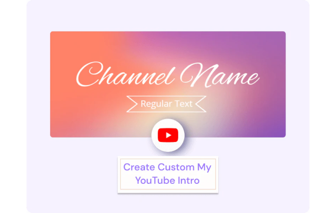 Creador de intros para YouTube